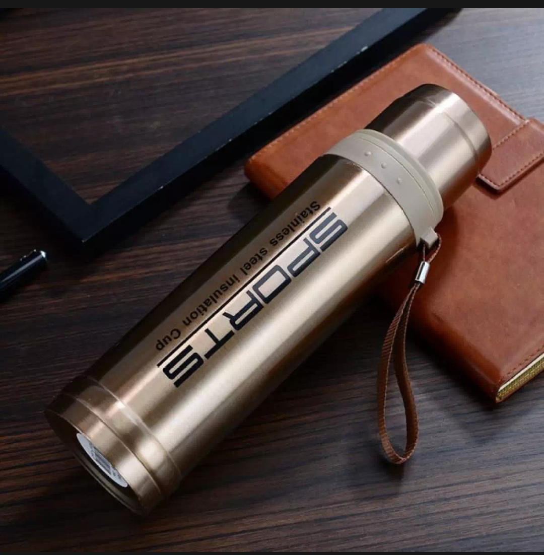 Stainless Steel Insulated Water Bottle - Keeps Drinks Hot/Cold - Image 3