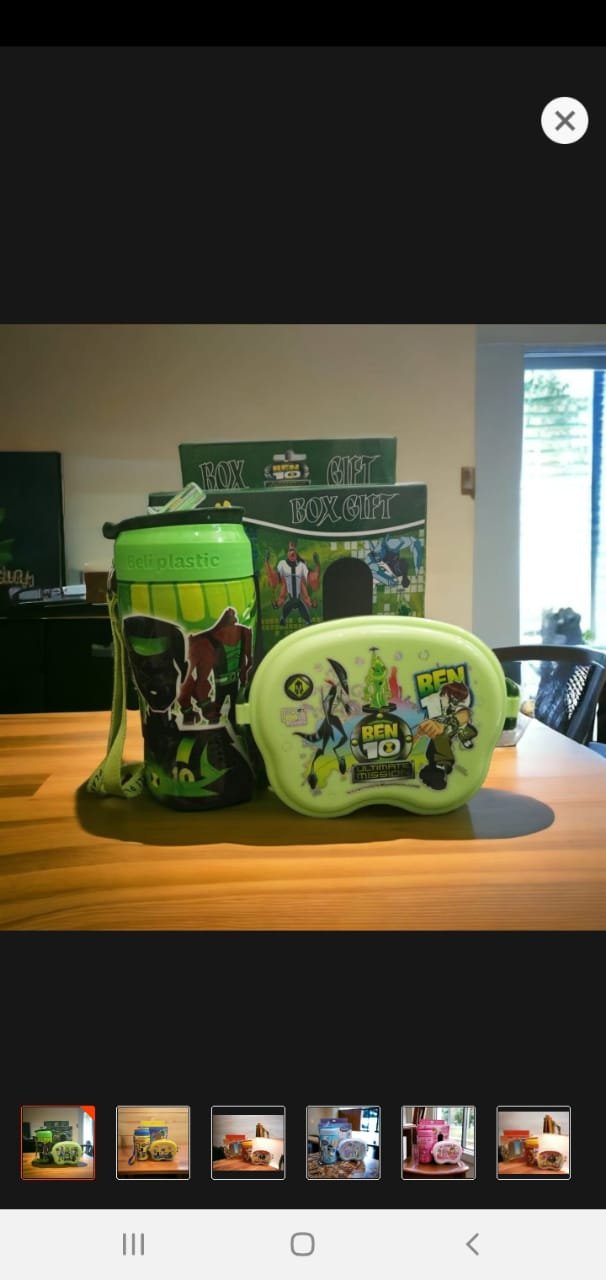 2in1 DEAl! LUNCH BOX WITH WATER BOTTLE FOR SCHOOL KIDS - Image 2