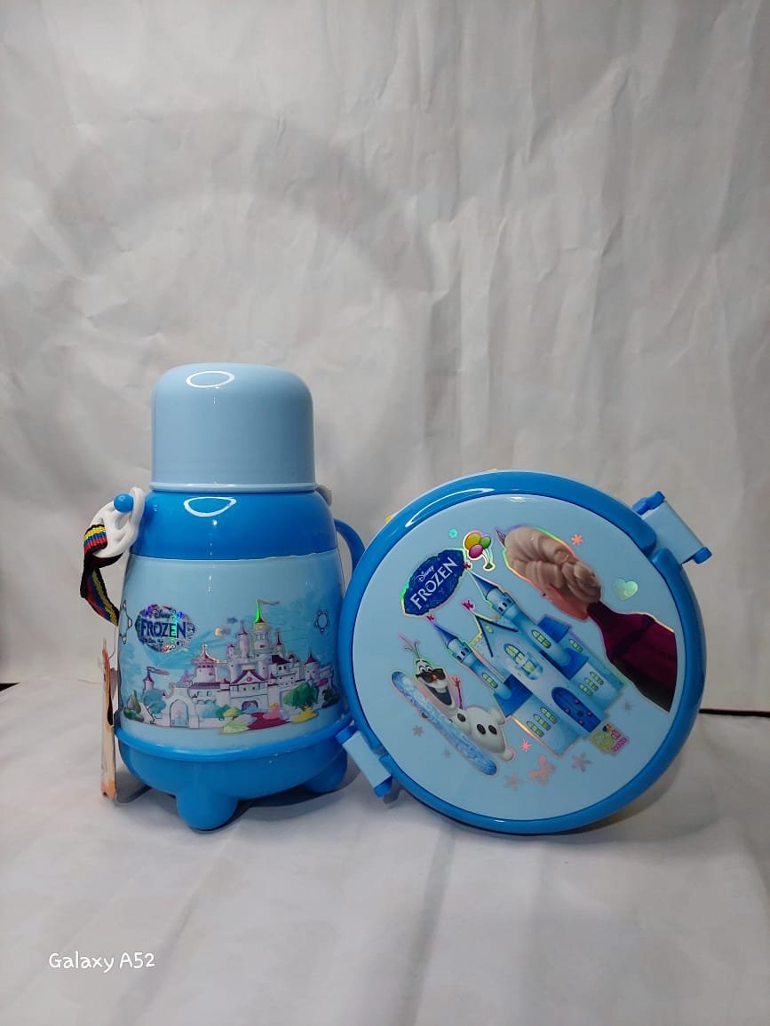 water bottle with lunch box