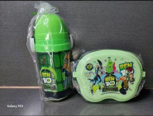 Stay Hydrated & Nourished: Insulated Water Bottle & Lunch Box Combo - Image 3