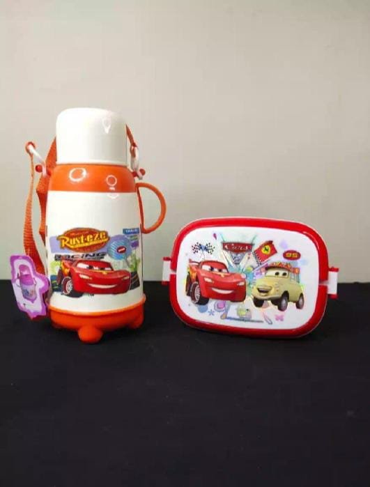 water bottle with lunch box