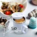 stainless steel coffee mug