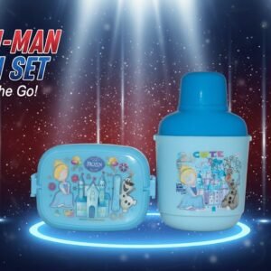 water bottle with lunch box