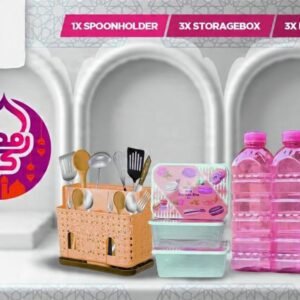 water bottle bowl set spoon stand